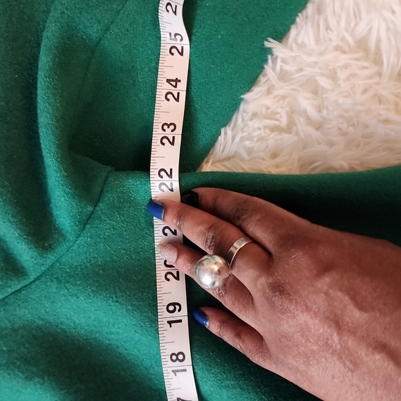 Merona Green Wool Coat - Picture 14 of 16